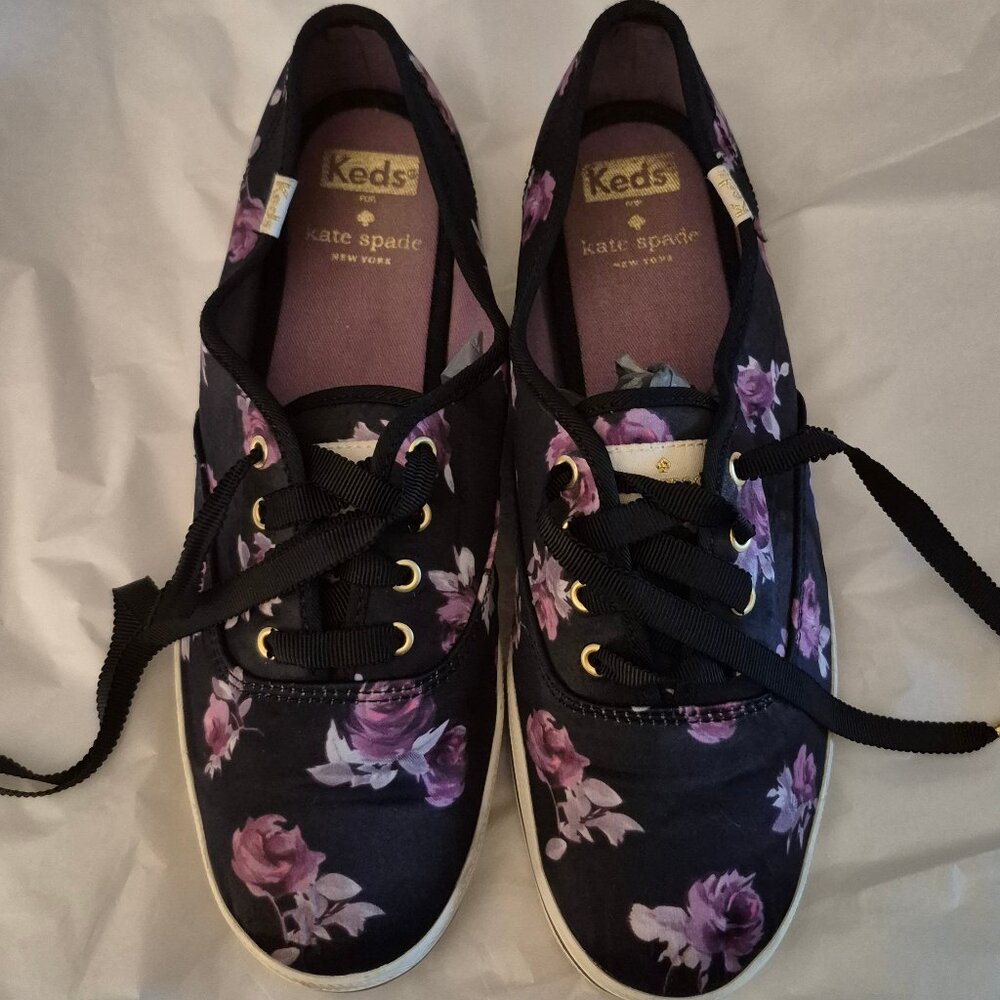 Kate Spade Bridal Sneakers. 7 1/2